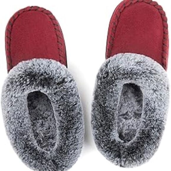 ULTRAIDEAS Women's Micro Suede Slippers with Memory Foam - Picture 5 of 5